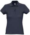 11338 Passion SOL'S Ladies Passion Cotton Piqué Polo Shirt Navy colour image